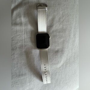 Apple Smartwatch with White Band